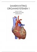 Samenvatting - Orgaansystemen Hart en Vaten
