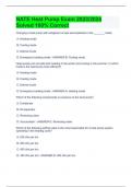 NATE A&sol;C AND HEATPUMP  Exams Package Deal Full Solutions Pack