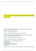 514 Endocrine questions and answers graded A&plus;&period;
