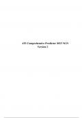 ATI Comprehensive Predictor 2023 Two Versions NGN 