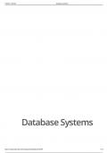 Database administration and security