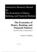 Solution Manual for The Economics Of Money Banking And Financial Markets 13th Global Edition Frederic Mishkin