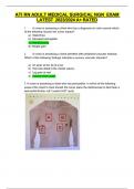 ATI RN ADULT MEDICAL SURGICAL NGN  EXAM LATEST  2023&sol;2024 A&plus; RATED