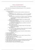 Exam 1 Study Guide--Fundamentals of Professional Nursing—NU2115