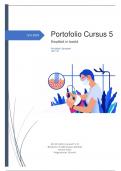 Cursus 5: portofolio kwaliteit in beeld 