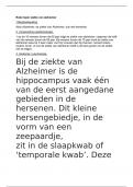 Rode Loper - Ziekte Van Alzheimer 