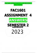 FAC1601 ASSIGNMENT 4 SEMESTER 2 SOLUTIONS verified 100&percnt; correct FAC1601 ASSIGNMENT 4 SEMESTER 2 SOLUTIONS verified 100&percnt; correct FAC1601 ASSIGNMENT 4 SEMESTER 2 SOLUTIONS verified 100&percnt; correct FAC1601 ASSIGNMENT 4 SEMESTER 2 SOLUTIONS verified 100&percnt; correct