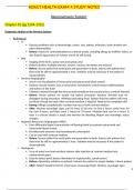   ADULT HEALTH EXAM 4 STUDY NOTES