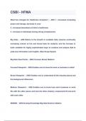 CSBI - HFMA Questions & Answers 2023&lpar;A&plus;GRADED 100&percnt;VERIFIED&rpar;