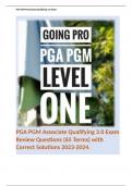 PGA Level 3 Advanced Teaching/ PGA PGM Level 1 / PGA PGM 3.0 - Level 3 Practice / PGA PGM Level 1 3.0 Teaching and Coaching / PGA PGM Level 2 & More in One Bulk. 