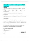 RN VATI Adult Medical Surgical LATEST &lpar;2023&sol;2024&rpar;