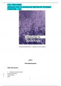Full Test Bank Introduction to Sociology  8th Edition by Ziyanak (Chapter 1-20)