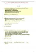 A&P 1 101 Module 4 &lpar;GRADED A&plus;&rpar; Skeletal system TEST- Portage Learning Latest 