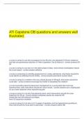  ATI Capstone OB questions and answers well illustrated.