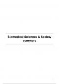 Summary Biomedical Sciences and Society (AB_1011)