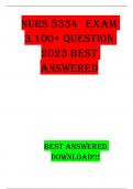NURS 5334 EXAM 3 100 QUESTION 2023 BEST ANSWERED.pdf