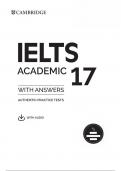 Cambridge IELTS 17 with Answers Academic