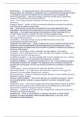 PSYC 435 ABNORMAL PSYCHOLOGY NOTES &plus; TRIAL EXAMS  