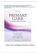 BUTTARO: PRIMARY CARE A COLLABORATIVE PRACTICE, 5TH EDITION {COMPLETE 250 CHAPTERS} | TEST BANK FOR PRIMARY CARE_A COLLABORATIVE PRACTICE 5TH EDITION WITH QUESTIONS & ANSWERS WITH RATIONALE 2023
