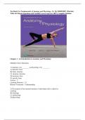 Test Bank For Fundamentals of Anatomy and Physiology&comma; 11e  By FREDERIC &lpar;Martini&rpar; With All Chapter Questions and Verified Correct Answers 100&percnt; Complete Solution