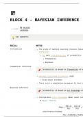 ST3189 - Block 4 (Bayesian Inference)