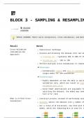 ST3189 - Block 3 (Sampling & Resampling Methods)