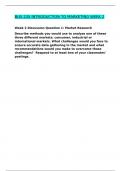 BUS 235 INTRODUCTION TO MARKETING WEEK 2 CORRECTLY ANSWERED &sol;LATEST UPDATE VERSION&sol; GRADED A&plus;