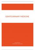 GUM (genitourinary) + sexual health medicine 