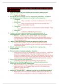 NURSING5334 PHARM STUDY GIUIDE MODULE 1 QUESTIONS 