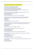 ServSafe Practice Test &num;1 &lpar;with Answers&rpar; 