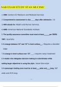 NAB Core EXAM STUDY STAN MUCINIC &lpar;2023&sol;2024&rpar; Newest Questions and Answers &lpar;Verified Answers&rpar;