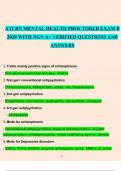 ATI RN MENTAL HEALTH PROCTORED EXAM B 2020 WITH NGN A+ VERIFIED QUESTIONS AND ANSWERS