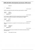 SOWK 260 EXAM 4 2023 Questions and Answers 100&percnt; Correct