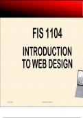 Introduction to Web Design using HTML and CSS