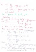 Differential Equations Using Laplace Tranforms