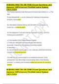 NURSING MISC784 SIE FINRA Exam Questions and Answers 100&percnt;Correct&sol;Verified Latest Update 2023&sol;2024