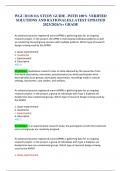 WGU D118 OA STUDY GUIDE -WITH 100&percnt; VERIFIED SOLUTIONS AND RATIONALES&period;LATEST UPDATED 2023&sol;2024&sol;A&plus; GRADE