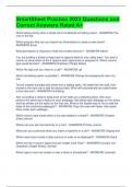 SmartSheet Practice 2023 Questions and  Correct Answers Rated A&plus;
