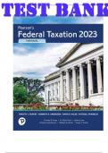 TEST BANK for Pearson's Federal Taxation 2023 Corporations, Partnerships, Estates, & Trusts, 36th ed