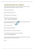 2023 MED SURG EXAM Take 1 GRADED A&plus;