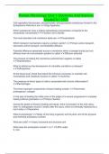 Human Physiology Quiz 1 Questions And Answers Graded A