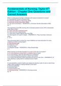 NUR 634 FINAL EXAM 2023/NUR-634 PHYSICAL  ASSESSMENT FINAL 100 QUESTIONS AND CORRECT  ANSWERS|AGRADE
