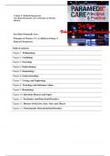 Test Bank For Paramedic Care: Principles & Practice V.3, 5e (Bledsoe) Volume 3: Medical Emergencies