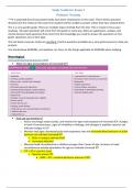 Pediatric Nursing Exam #3 Study Guide