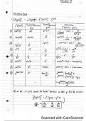 MATH 124 at the University of Washington (Notes for Midterms 1 and 2)