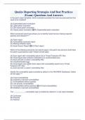 Qualys Reporting Strategies And Best Practices &lpar;Exam&rpar; Questions And Answers