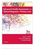Advanced Health Assessment & Clinical Diagnosis in Primary Care 5th Edition&comma; Joyce  Dains &ndash; Complete Test Bank &lpar;All Chapters&rpar;