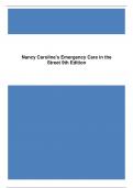 Test Bank For Emergency Care in the Streets 9th edition by Nancy Caroline ,All chapters||ISBN NO:10,1284274047||ISBN NO:13,978-1284274042||Complete Guide A+