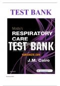 Test Bank For Mosby's Respiratory Care Equipment 10th Edition By J. Cairo||ISBN NO:10,0323416365||ISBN NO:13,9780323416368||Chapter 1-15||Complete Guide .