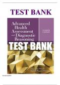 Test Bank For Advanced Health Assessment and Diagnostic Reasoning 4th Edition by Jacqueline Rhoads; Sandra Wiggins Petersen||ISBN NO:10,1284170314||ISBN NO:13,9781284170313||Chapter 1-18||Complete Guide .